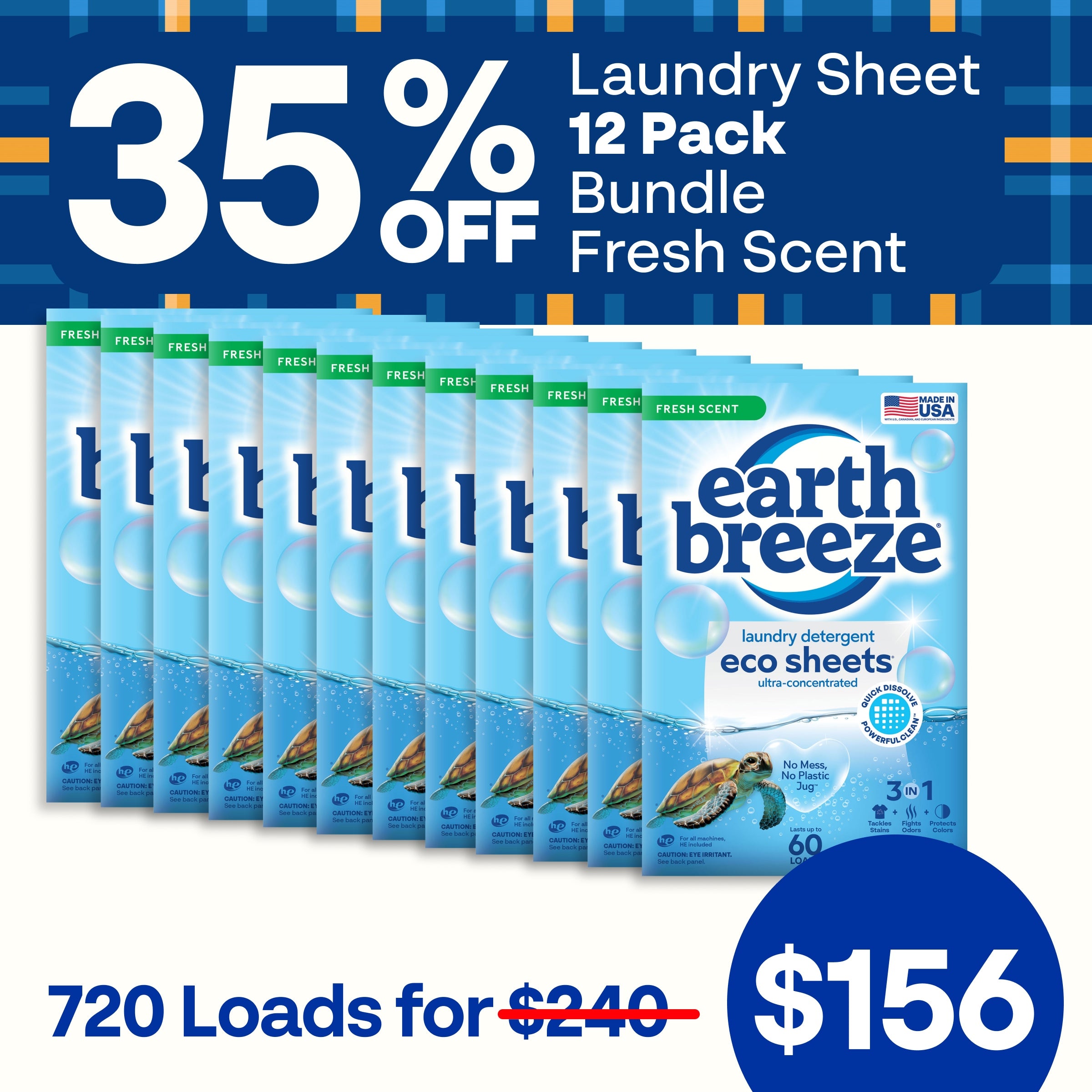 Laundry Sheet Bundle - 12 Pack - Image 5