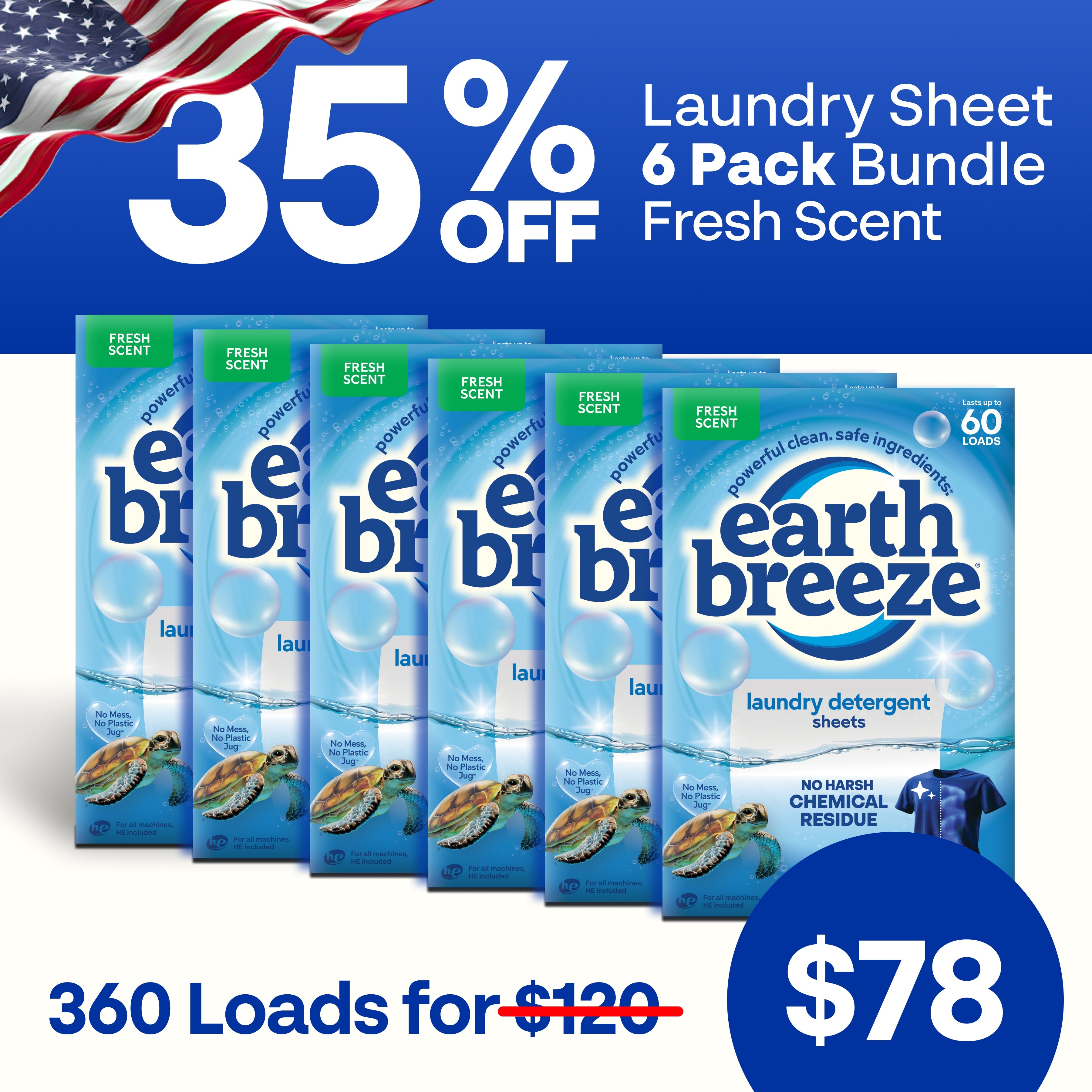 1 Year Supply Laundry Detergent Bundle